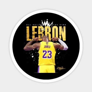 Lebron James Go Crazy Celebration Magnet